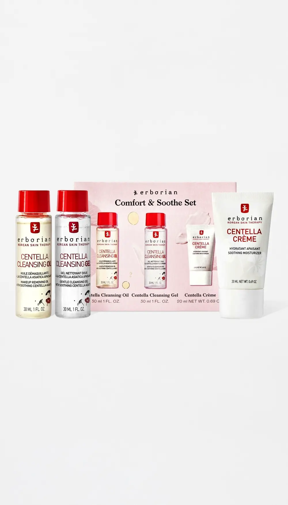 Erborian Centella 3 Piece Routine