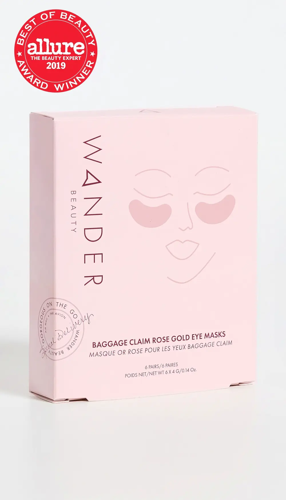 Wander Beauty Baggage Claim Eye Masks