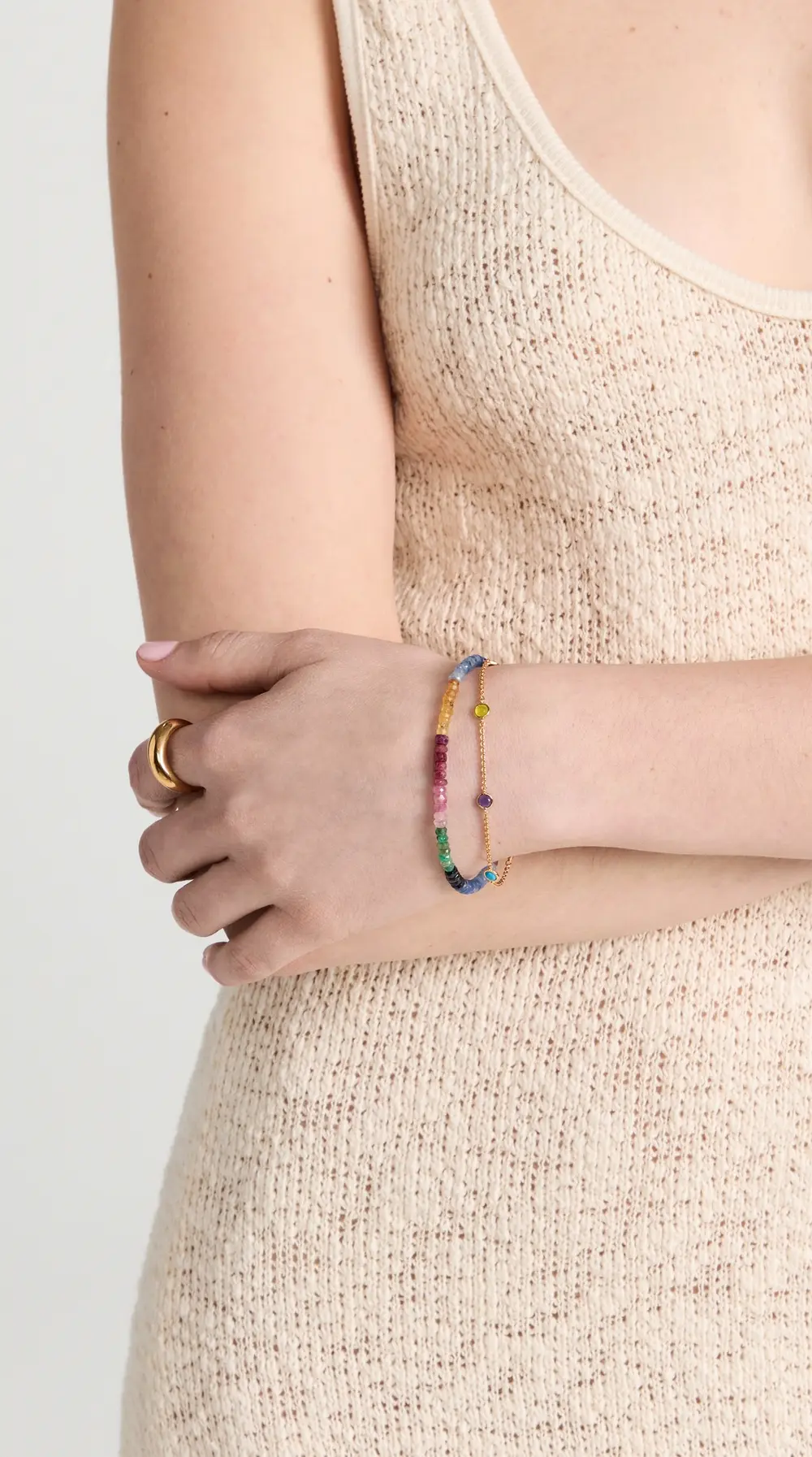 JIA JIA Dark Rainbow Sapphire Bracelet