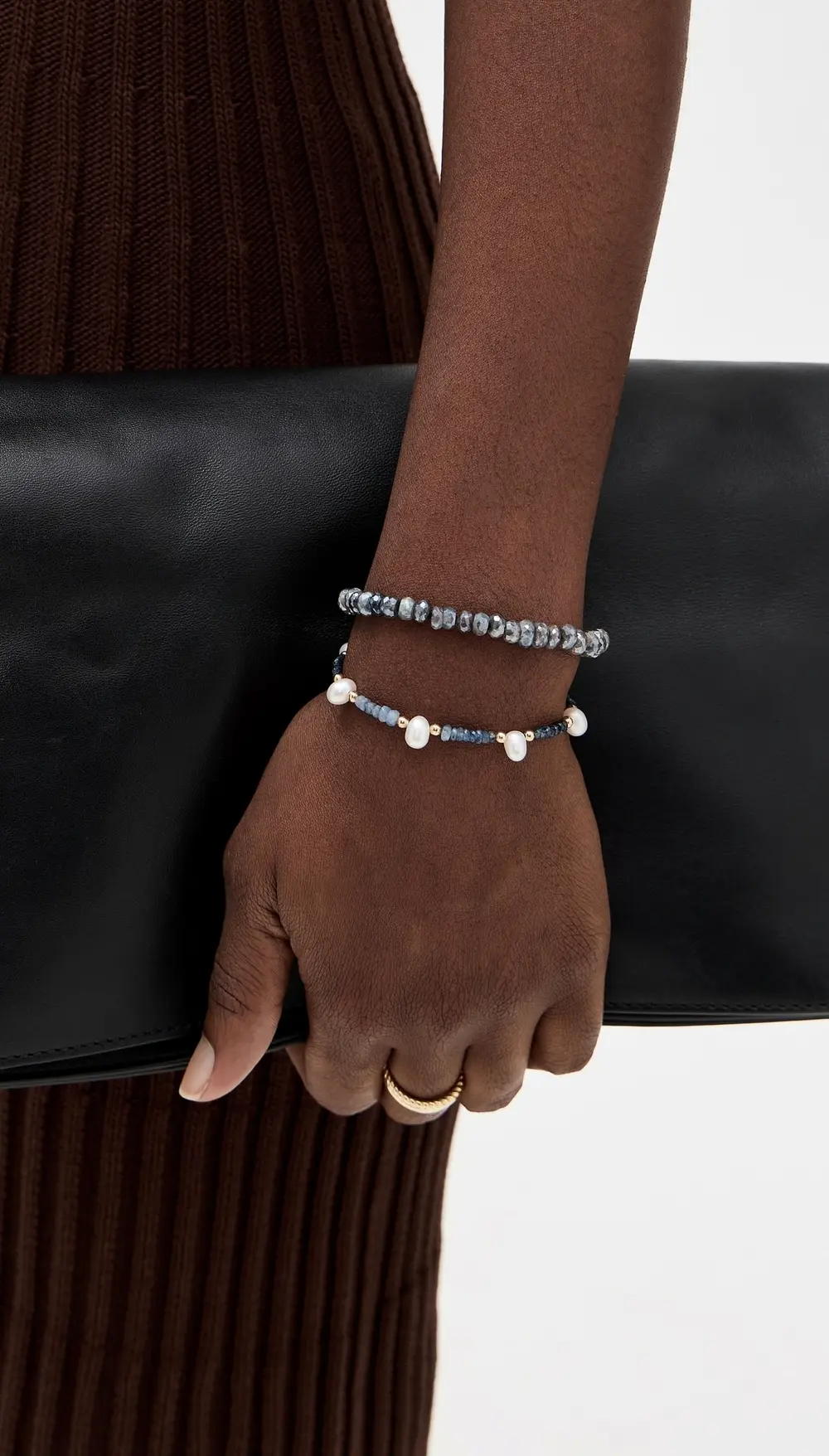 JIA JIA Ombre Blue Sapphire Pearl Bracelet