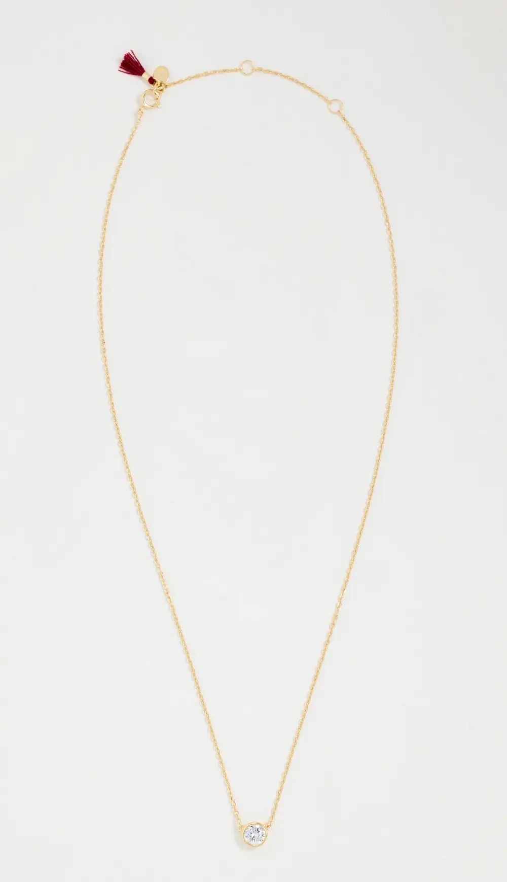 SHASHI Solitaire Necklace