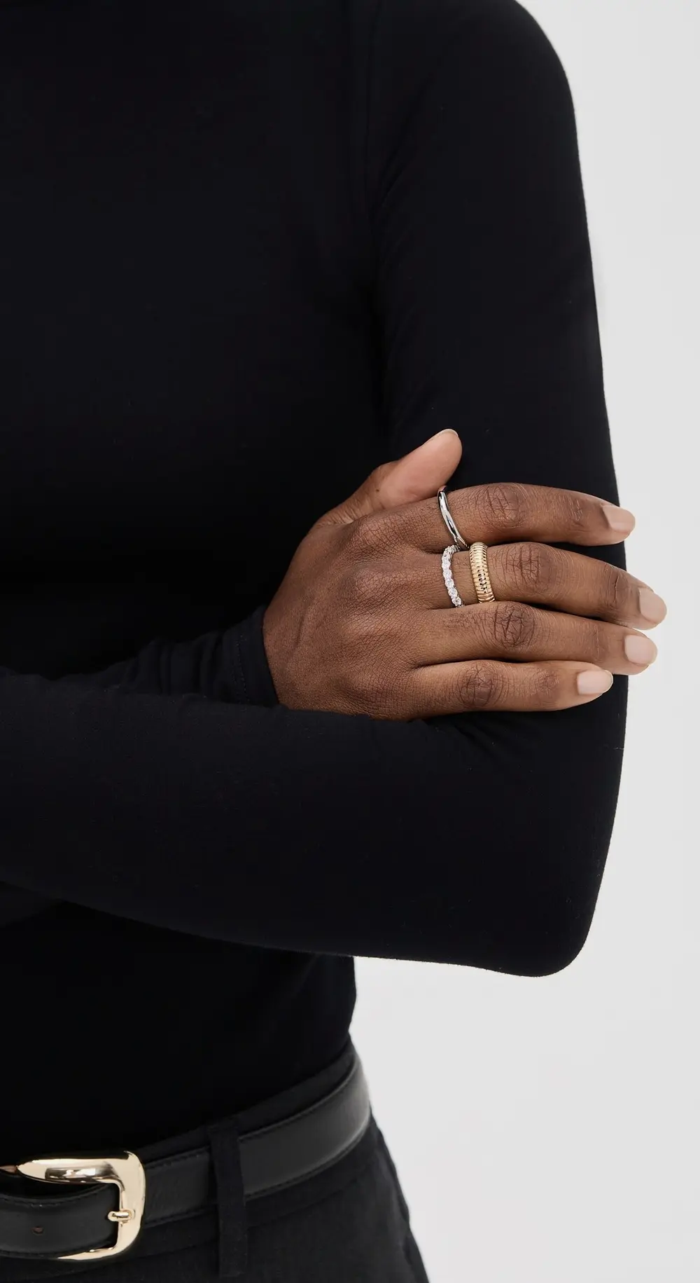 SHASHI Roux Ring Set