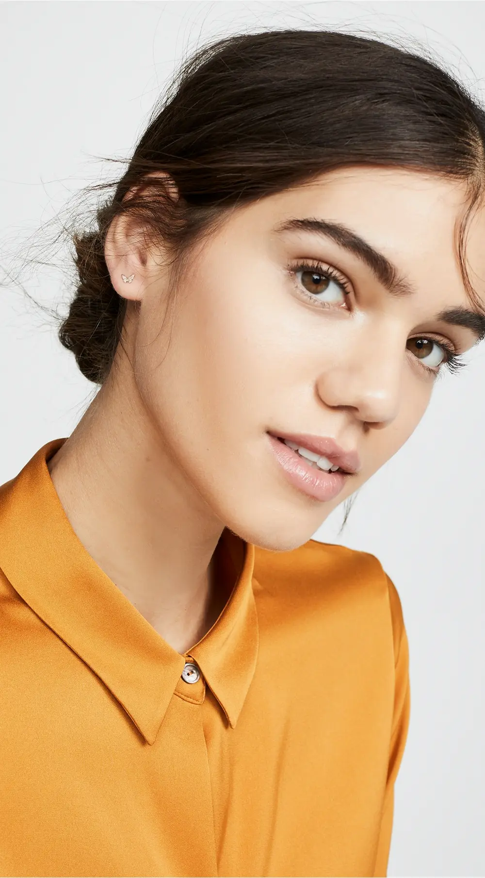 Zoe Chicco 14k Gold Itty Bitty Butterfly Single Stud Earring