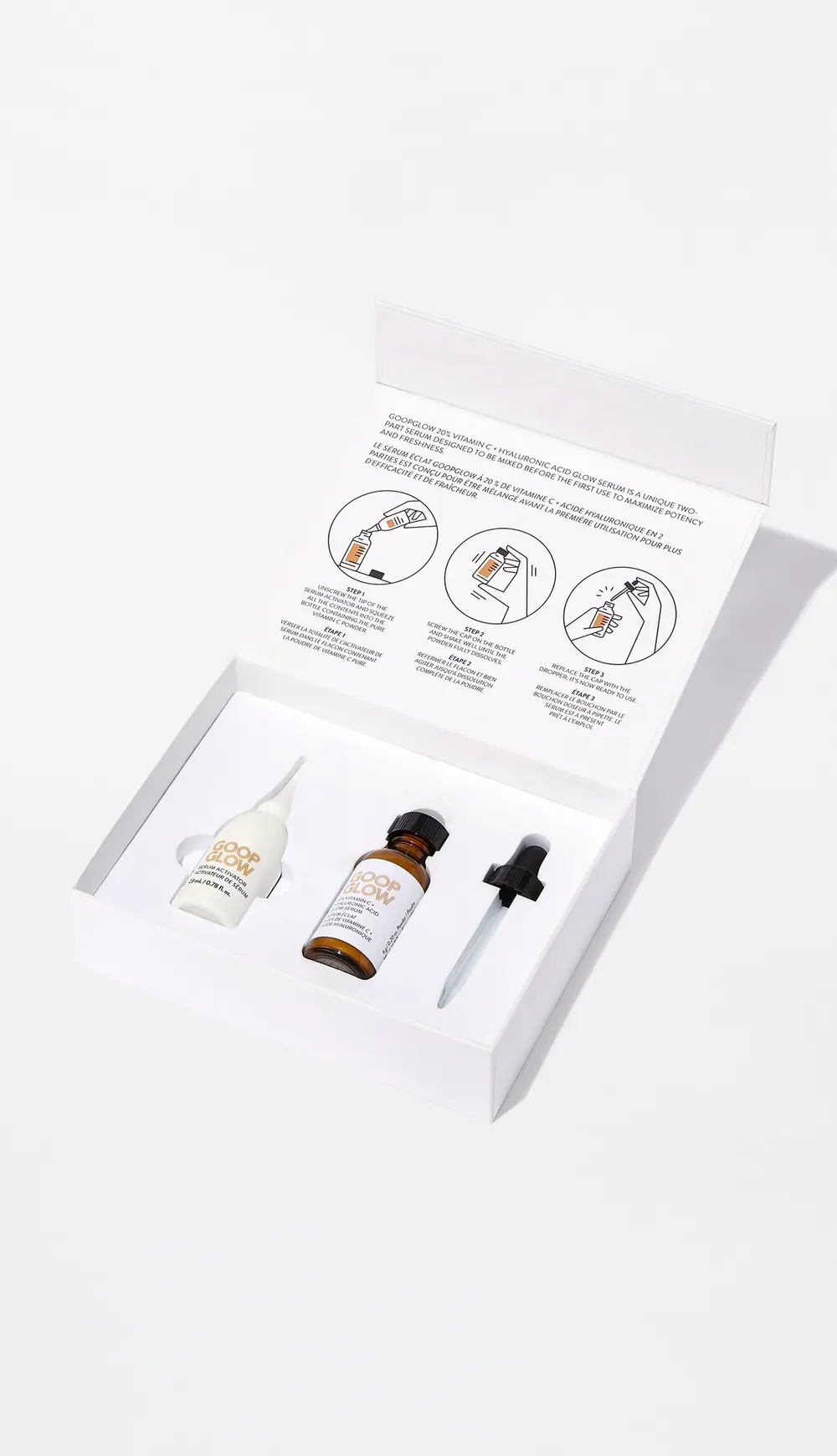 goop beauty 20% Vitamin C + Hyaluronic Acid Glow Serum