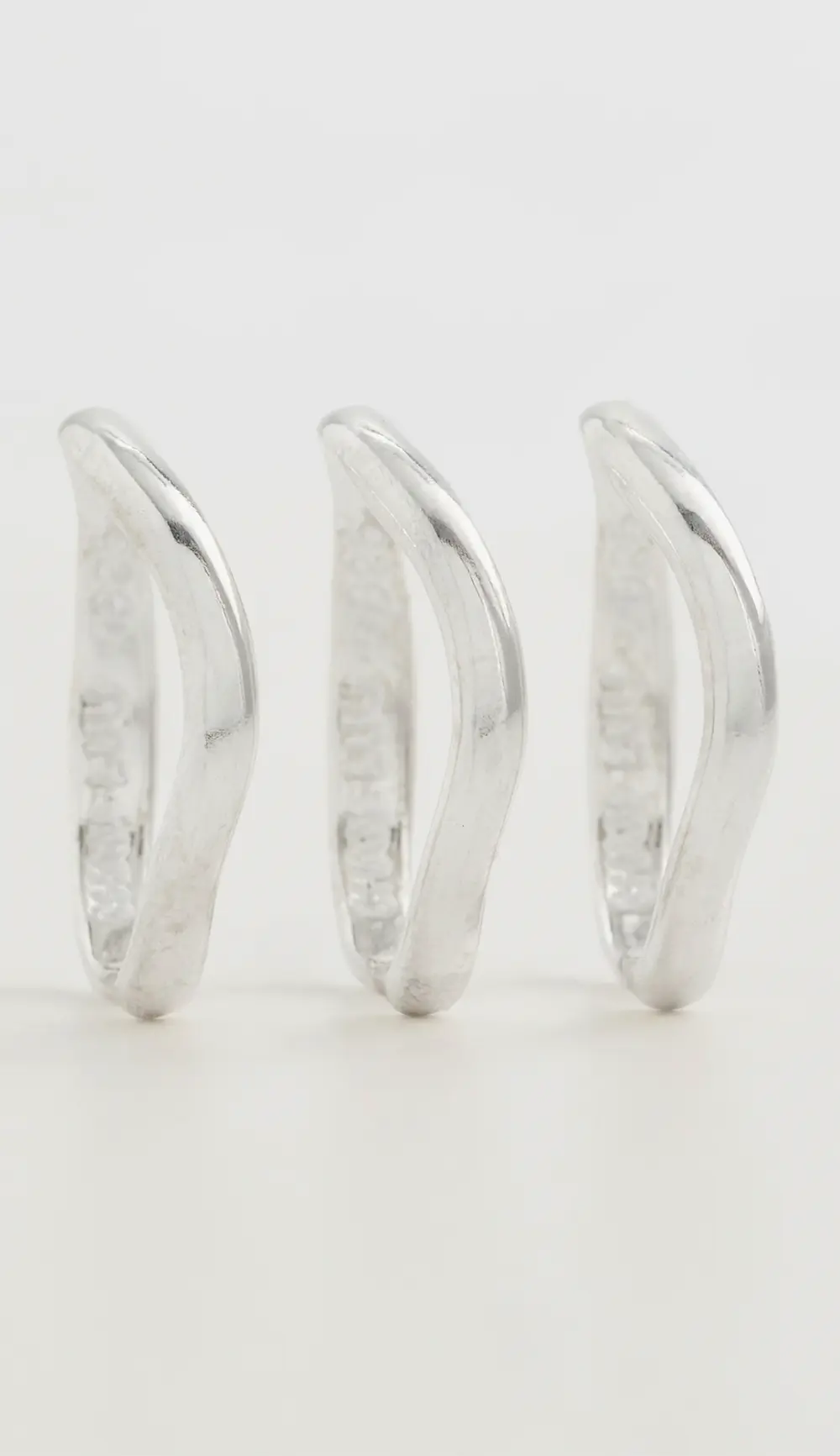 Chan Luu Trio of Sterling Silver Toe Rings