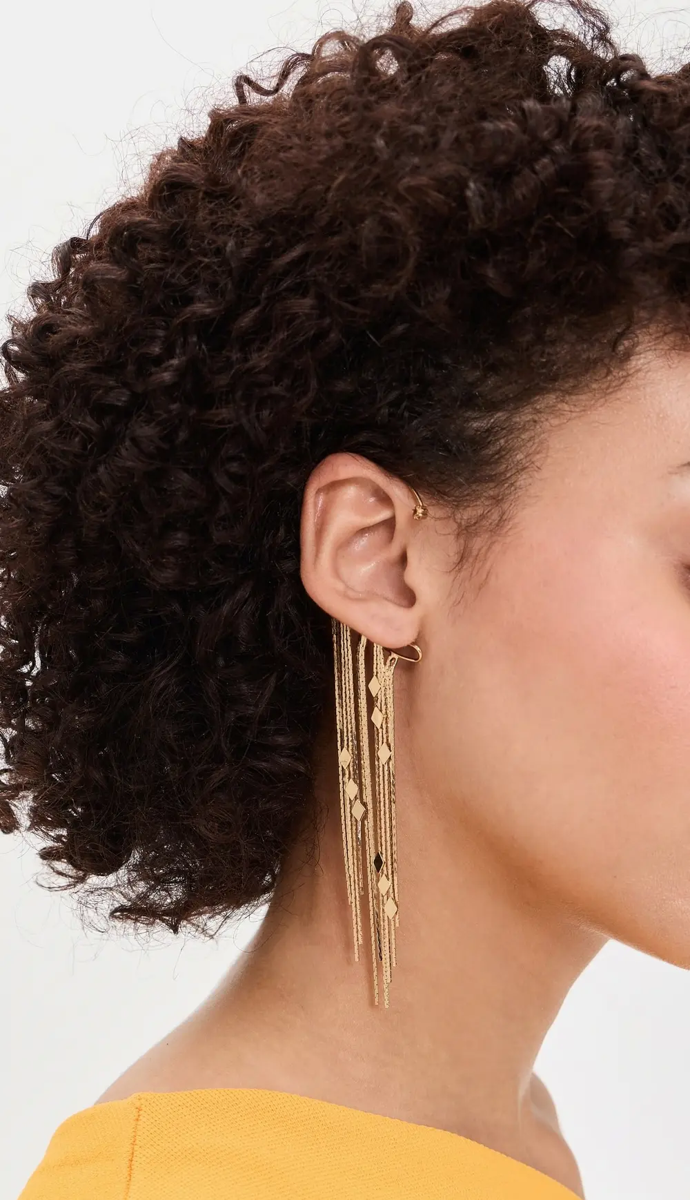 Tory Burch Runway Chain Ear Cuffs