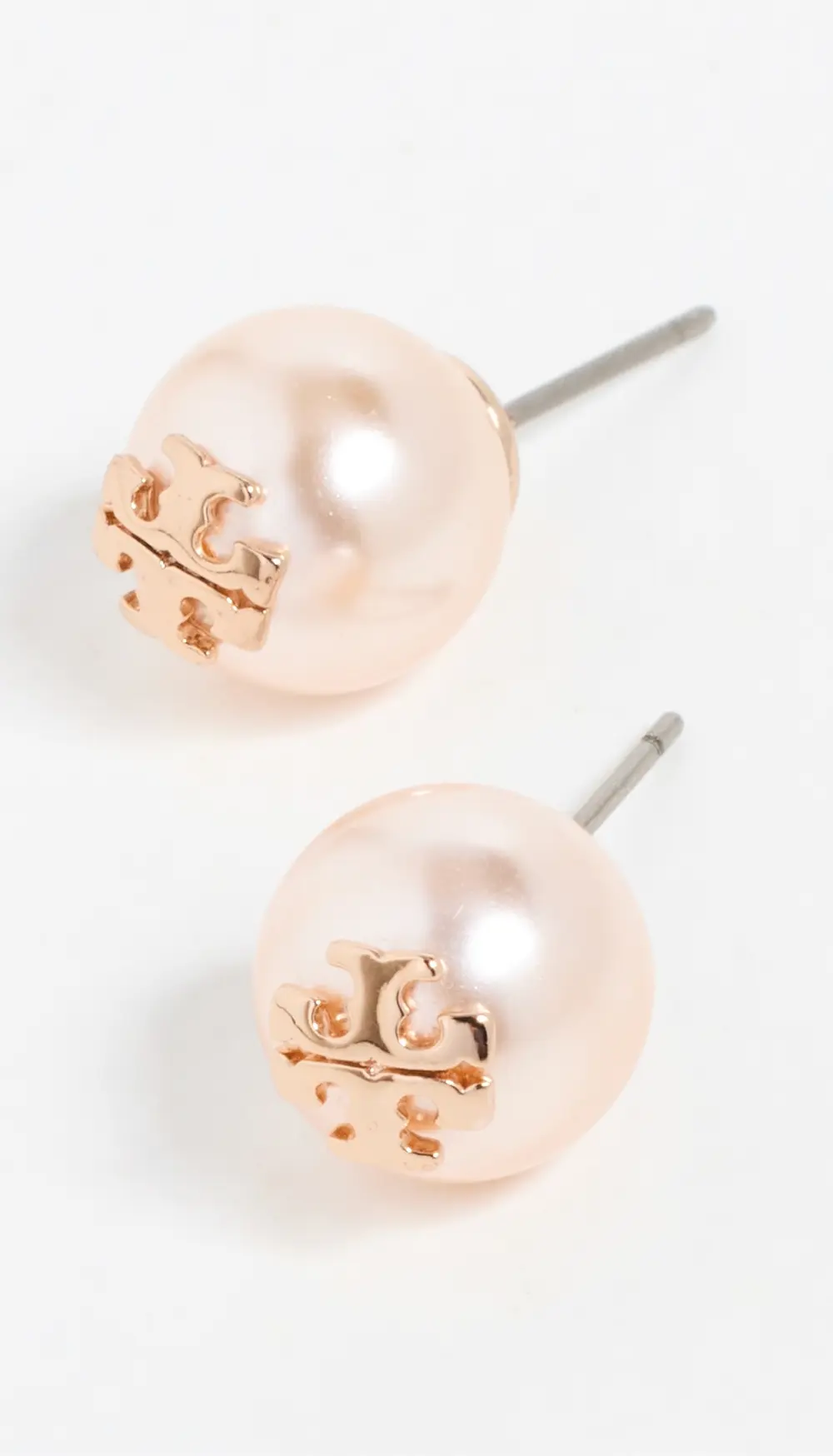 Tory Burch Moondance Pearl Stud Earrings