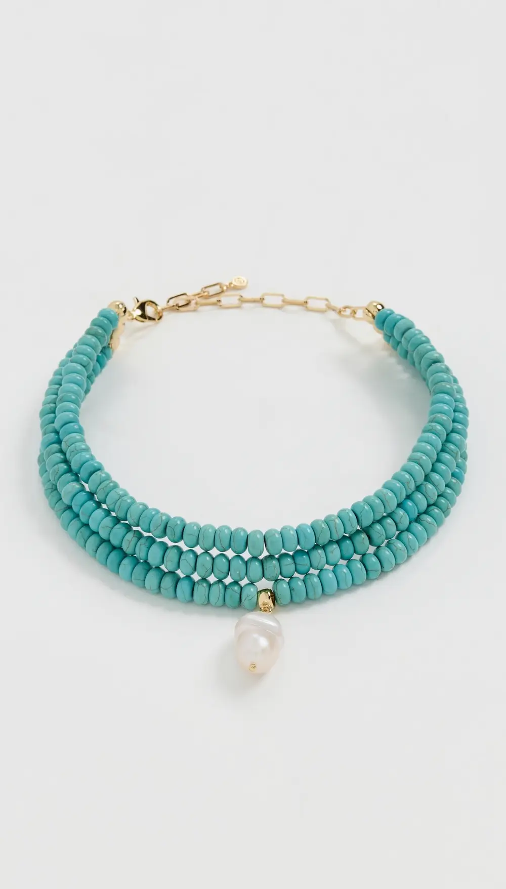 Ettika Marina Layers Turquoise Necklace