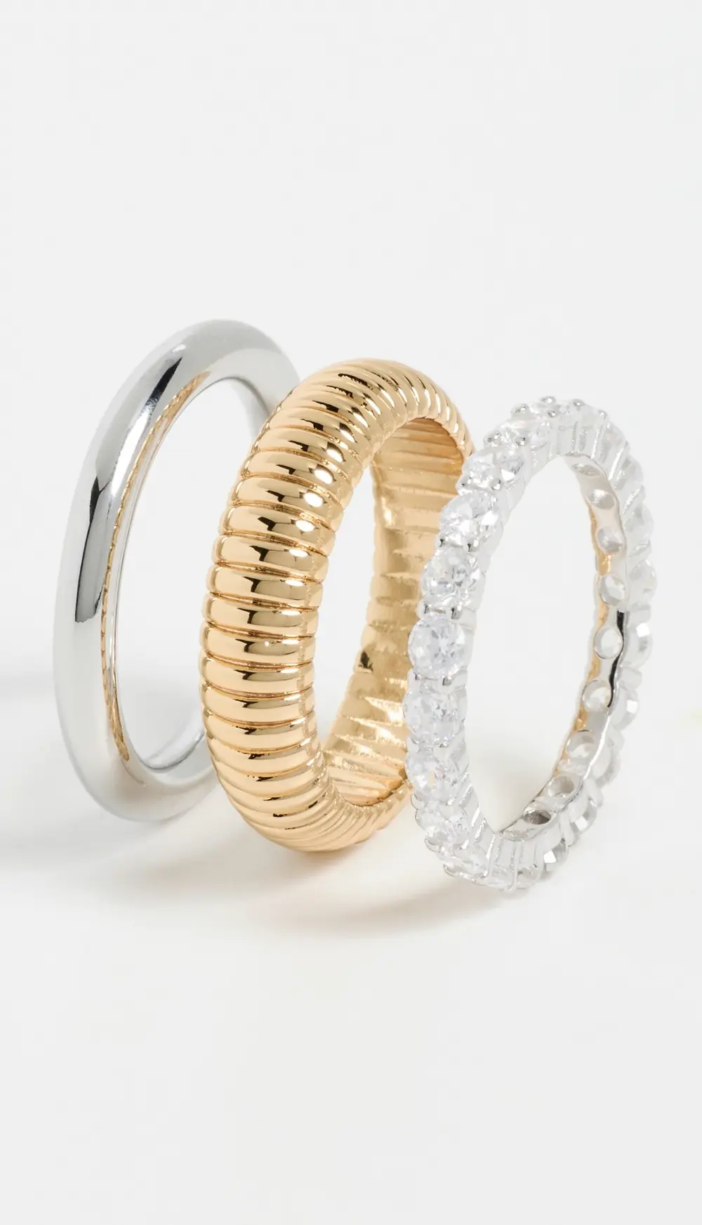 SHASHI Roux Ring Set