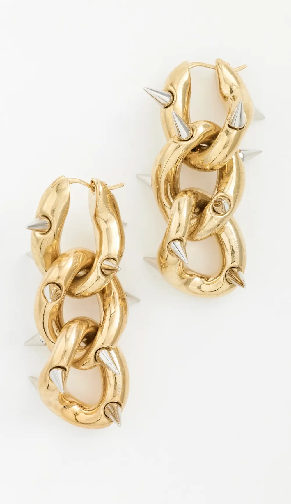 Acne Studios Chunky Chain Earrings