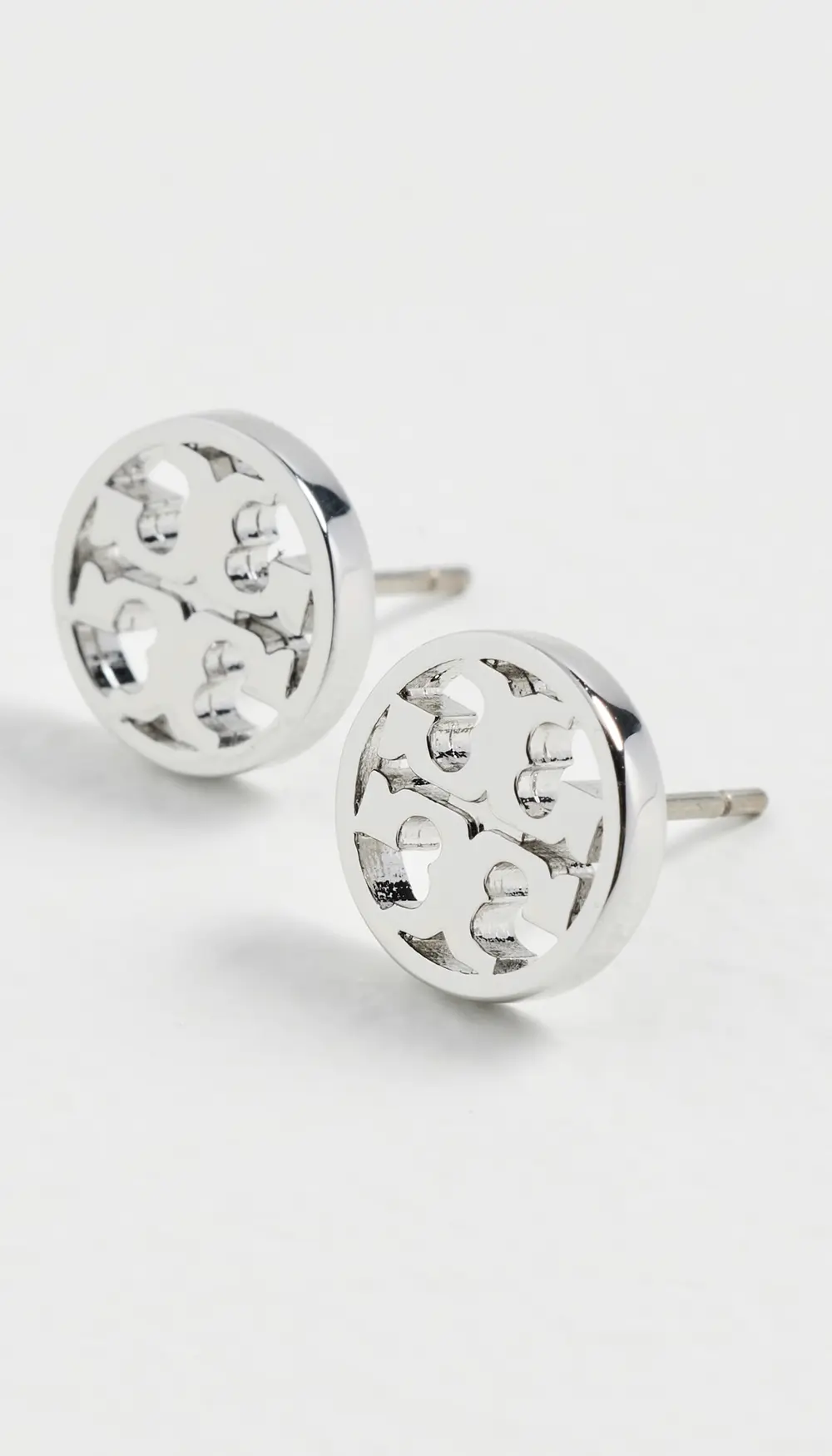 Tory Burch Icon Circle Stud Earrings