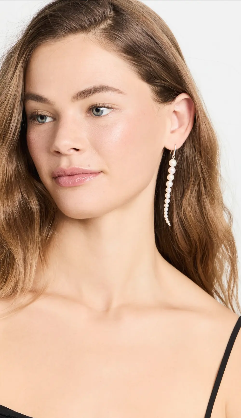 Mateo 14k Graduated Pearl Dangler Earrings