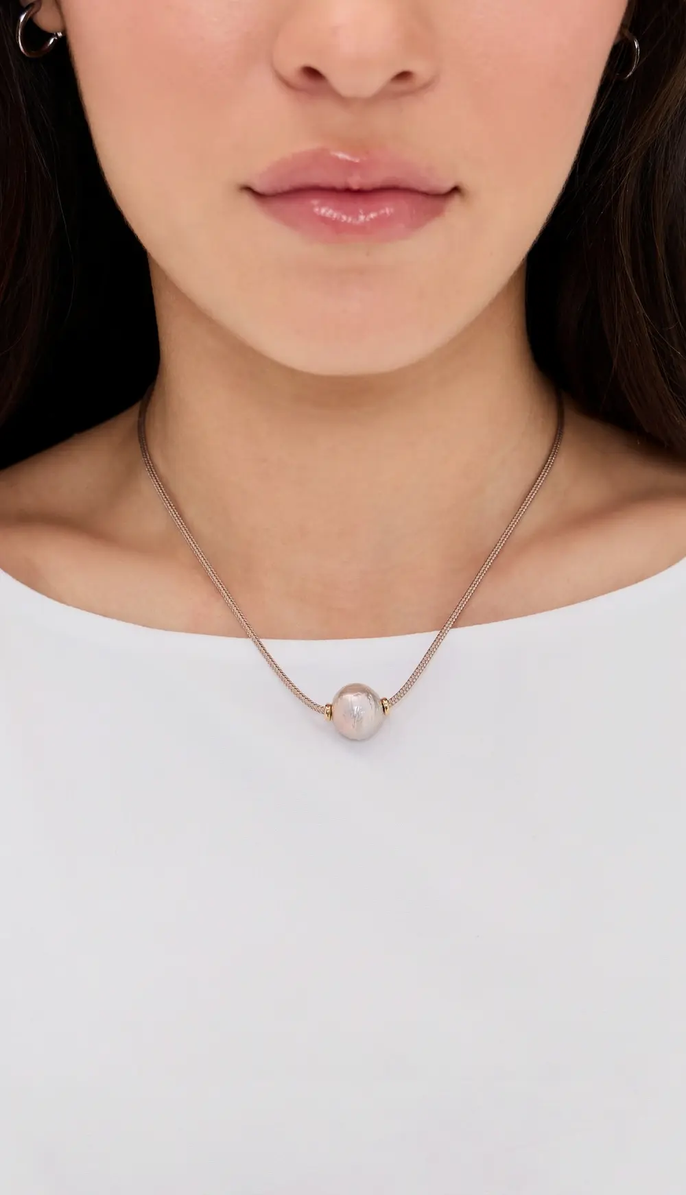 EF Collection 14k Mara Choker Necklace In Beach
