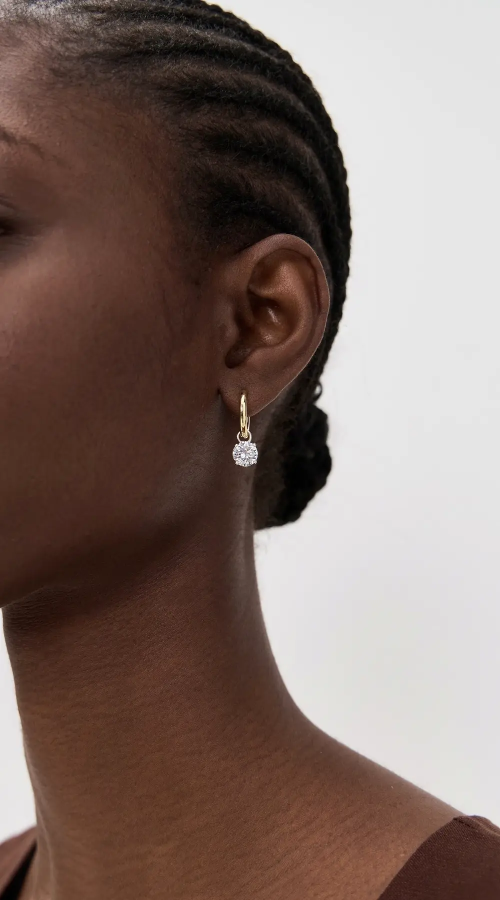 SHASHI Roux Huggie Earrings