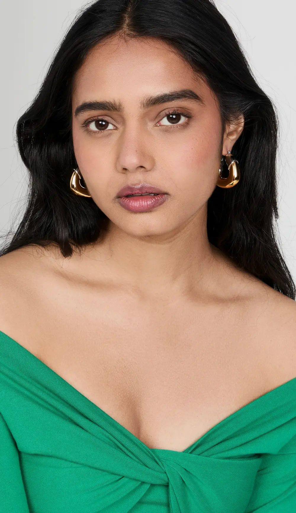 Lizzie Fortunato Hoops In Mixed Metal