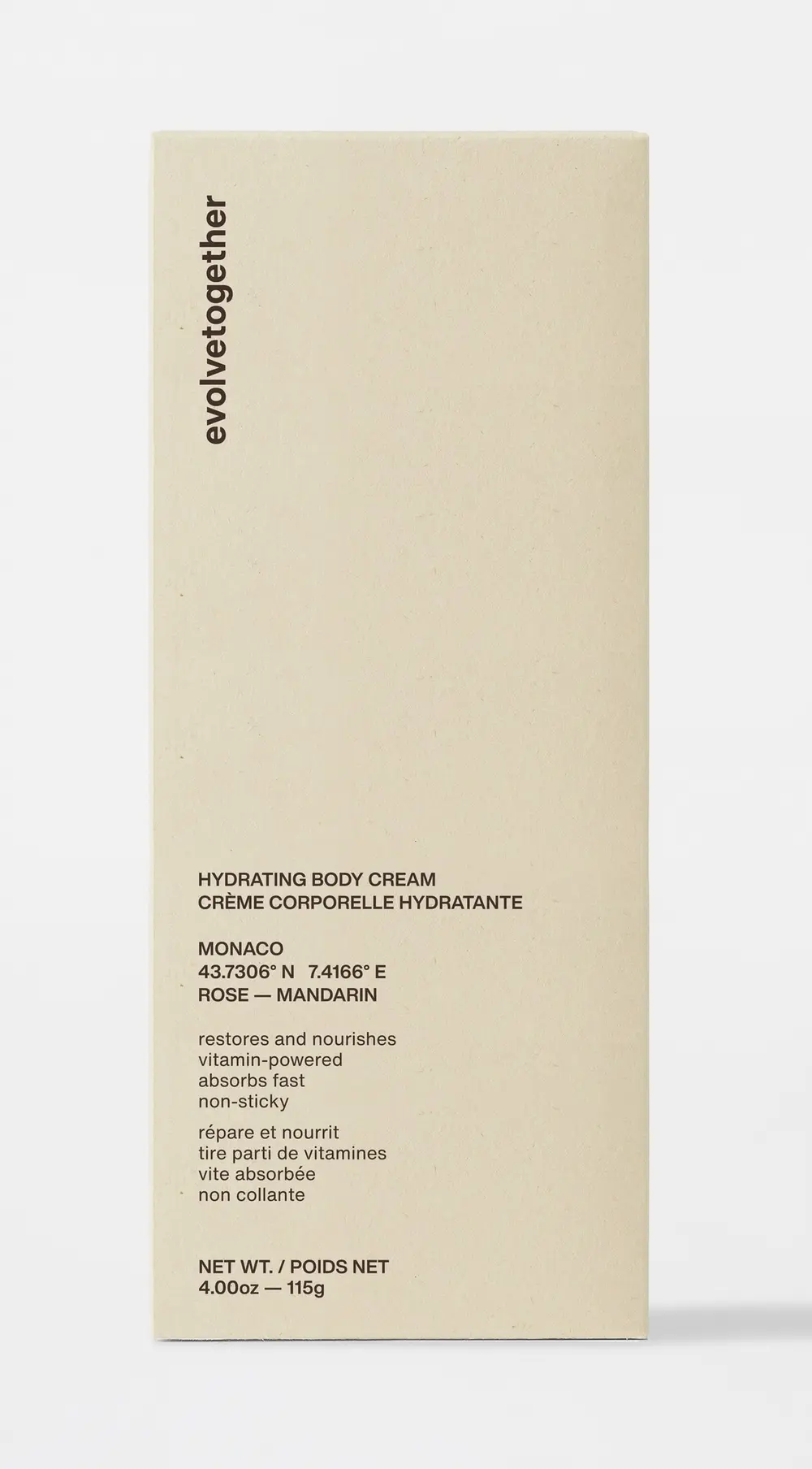 evolvetogether Hydrating Body Cream