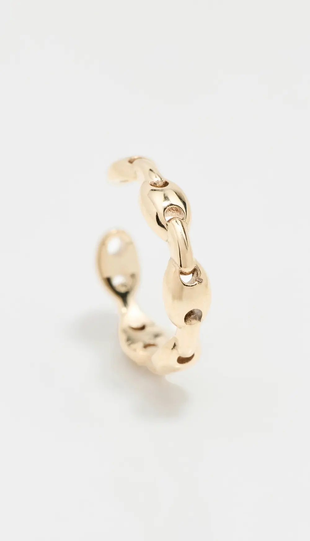 Zoe Chicco 14k Gold Small Mariner Link Hard Ear Cuff