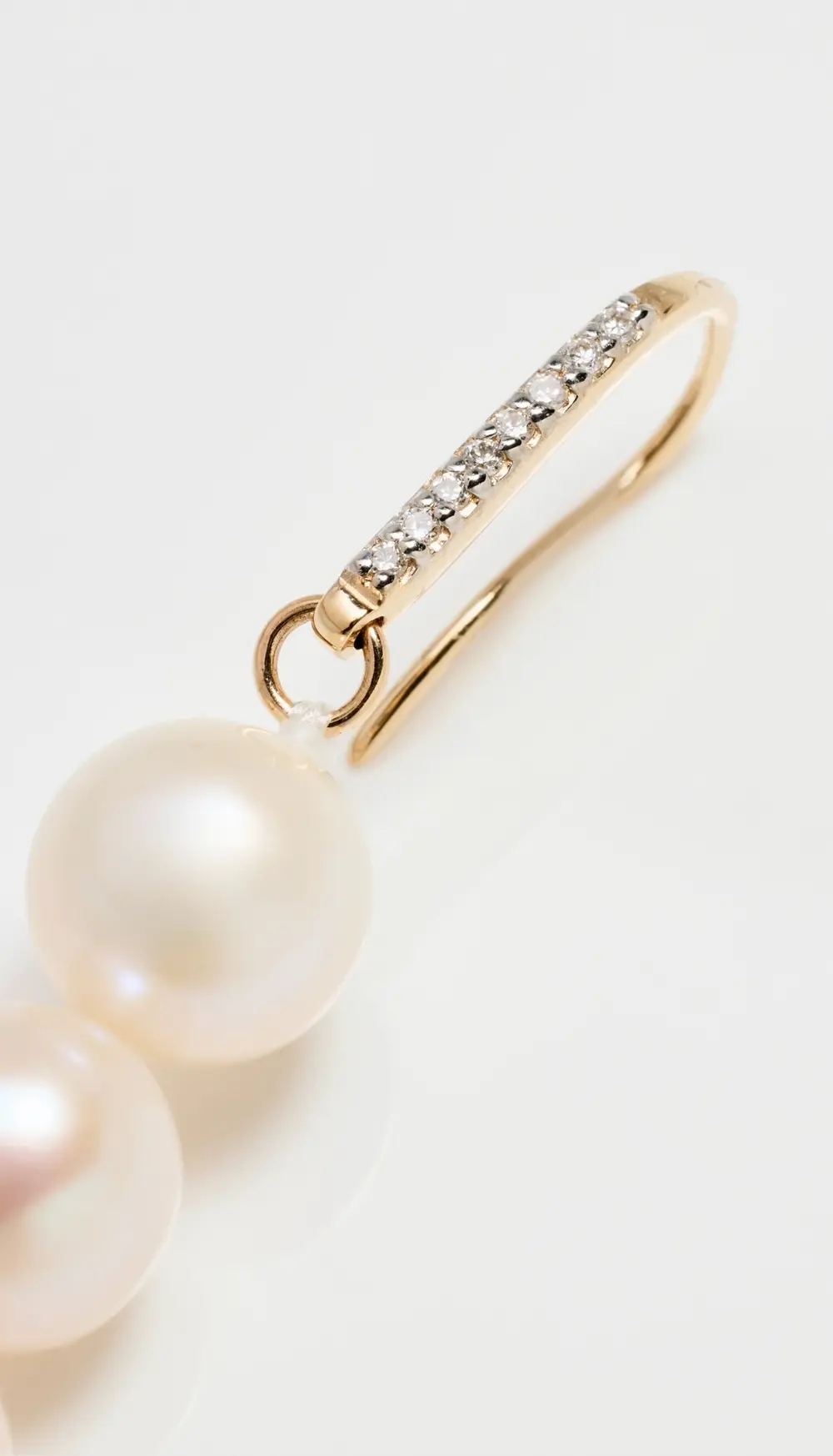 Mateo 14k Graduated Pearl Dangler Earrings
