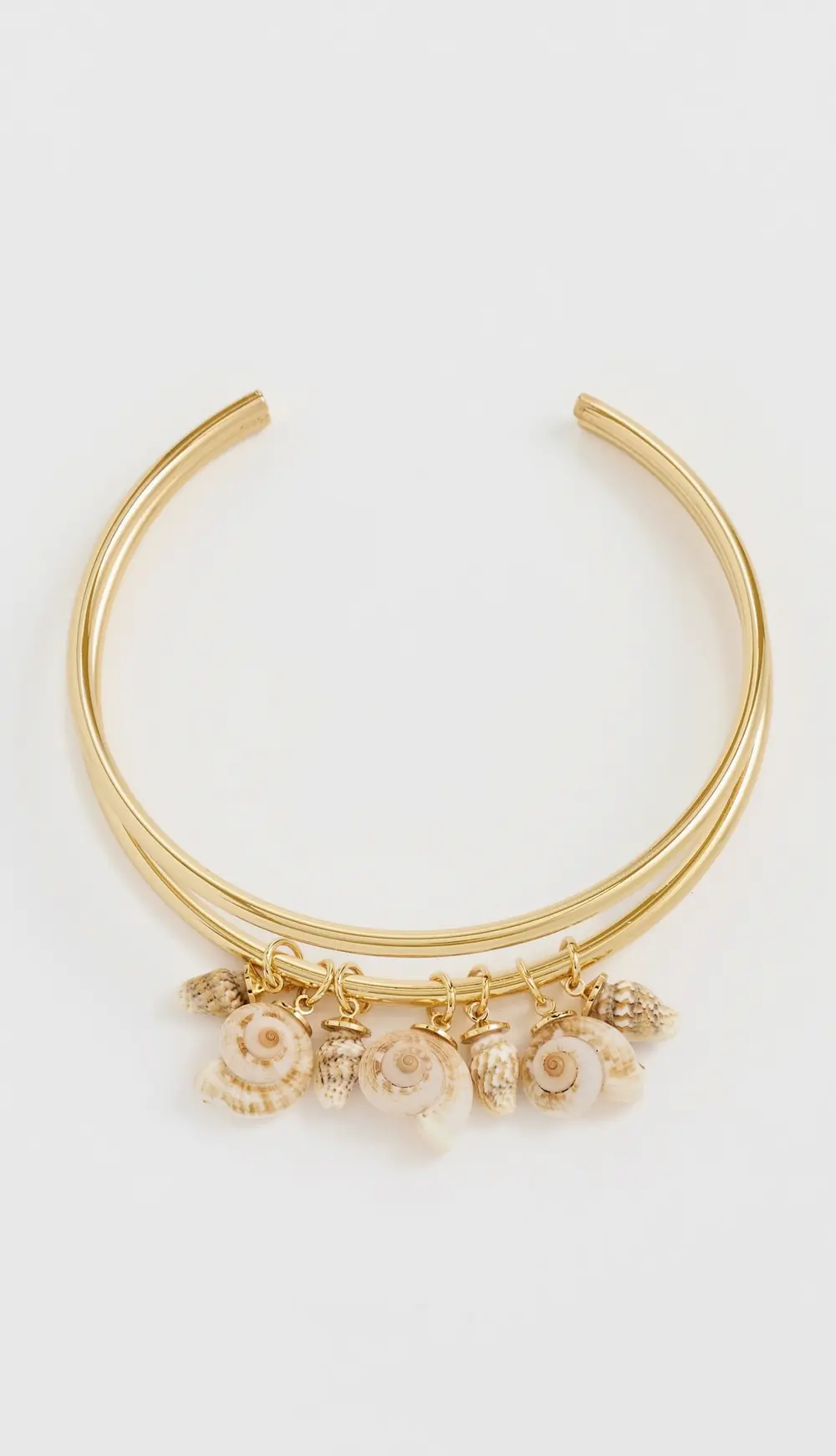 Logan Tay Gold Shell Choker