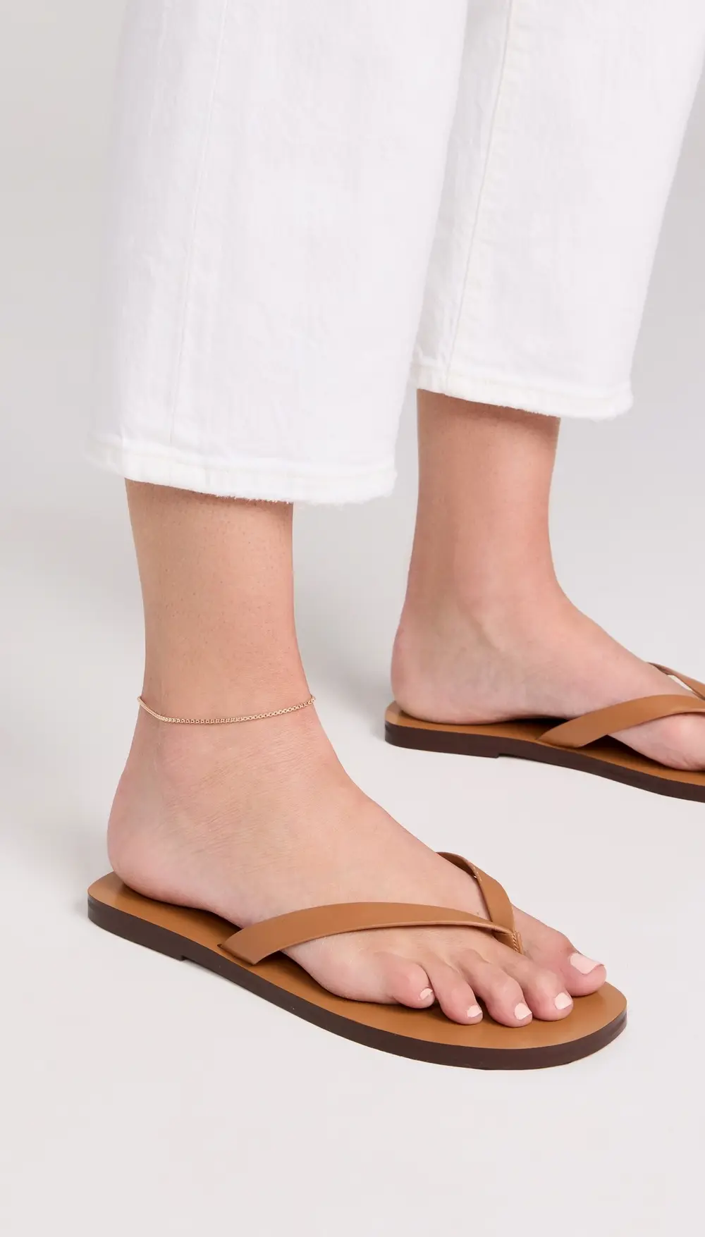 Zoe Chicco 14k Gold Small Box Chain Anklet