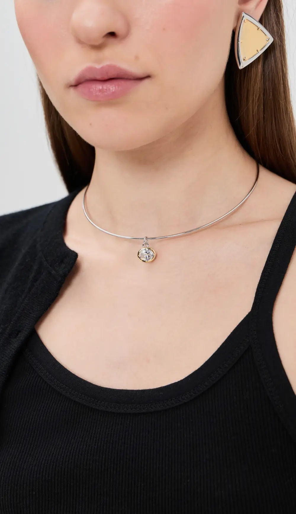 Luv Aj The Marais Pendant Silver Wire Necklace