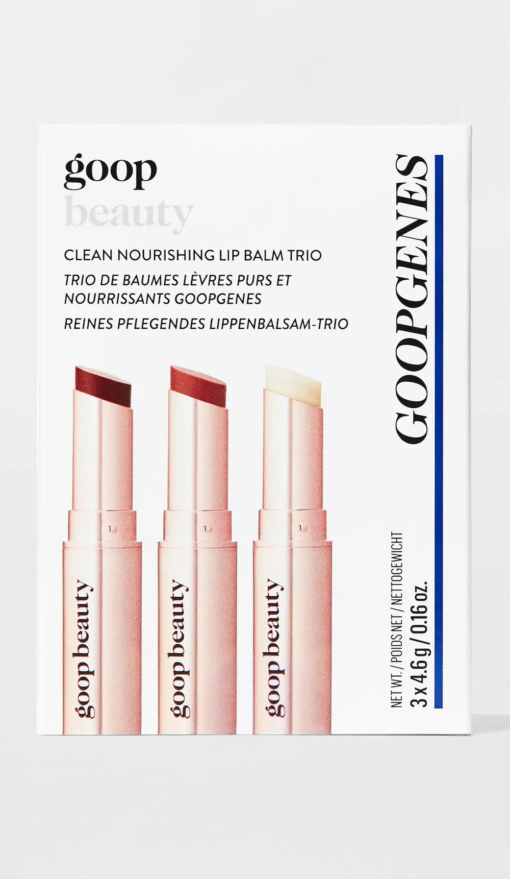 goop beauty Clean Nourishing Lip Balm Trio