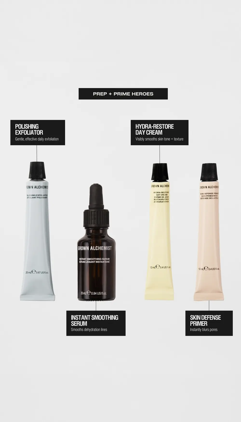 Grown Alchemist Prep + Prime Heroes