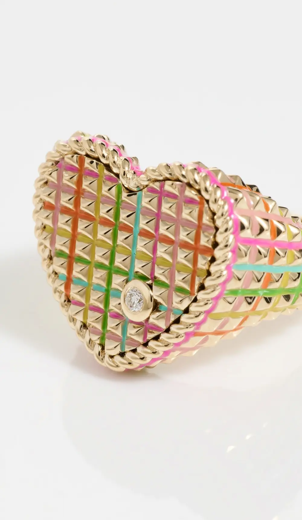 Yvonne Leon Chevaliere Cur Picotti Rainbow Ring