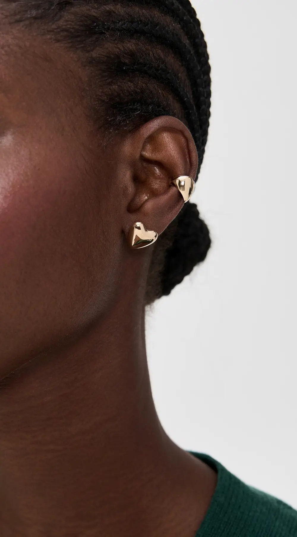 Annika Inez Mini Heart Studs