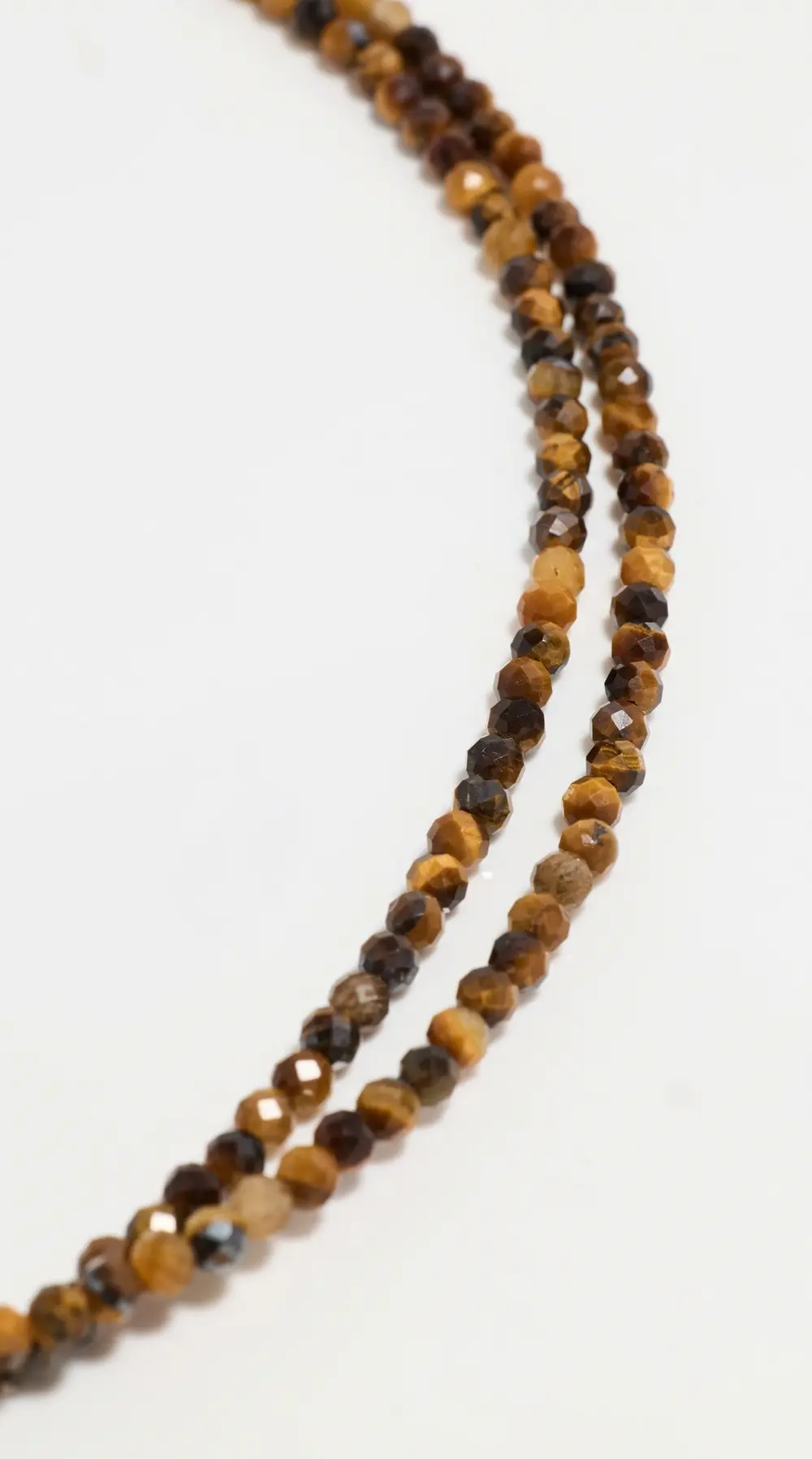 JIA JIA Tigers Eye Double Long Necklace