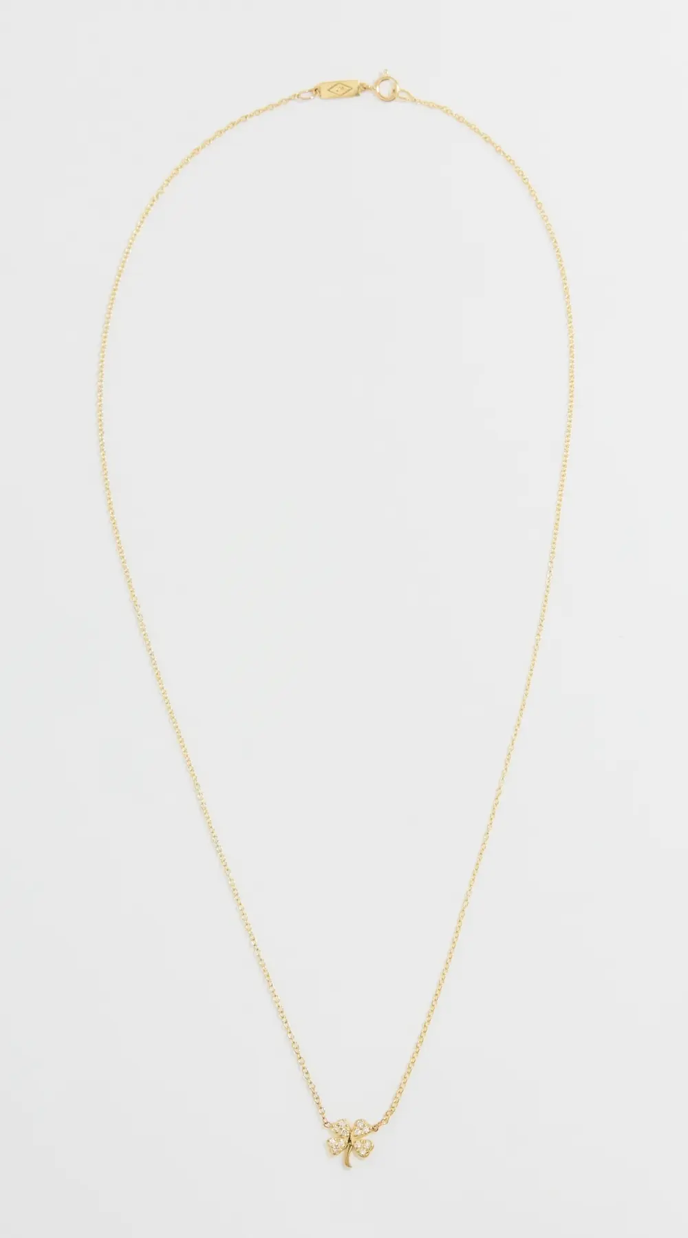 Jennifer Meyer Jewelry Mini Clover Necklace
