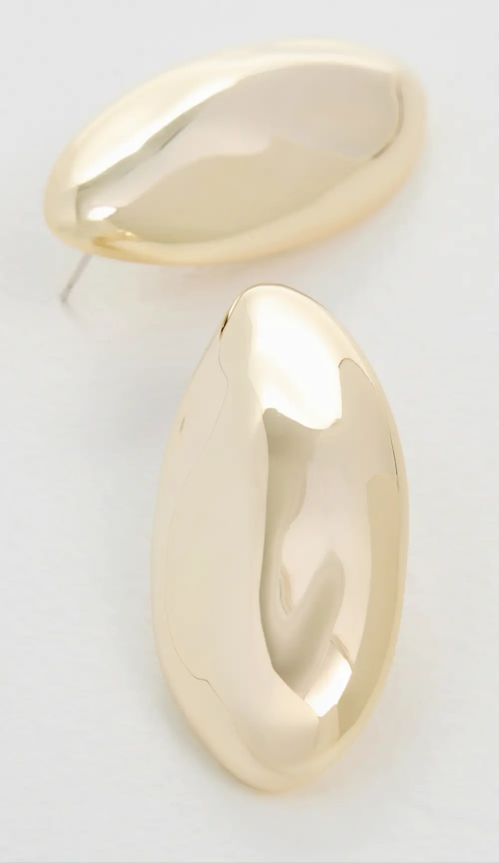 Luv Aj The XL Chrome Orb Studs