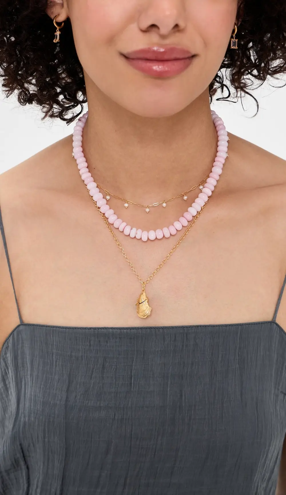 HART Light Opal Gemstone Necklace