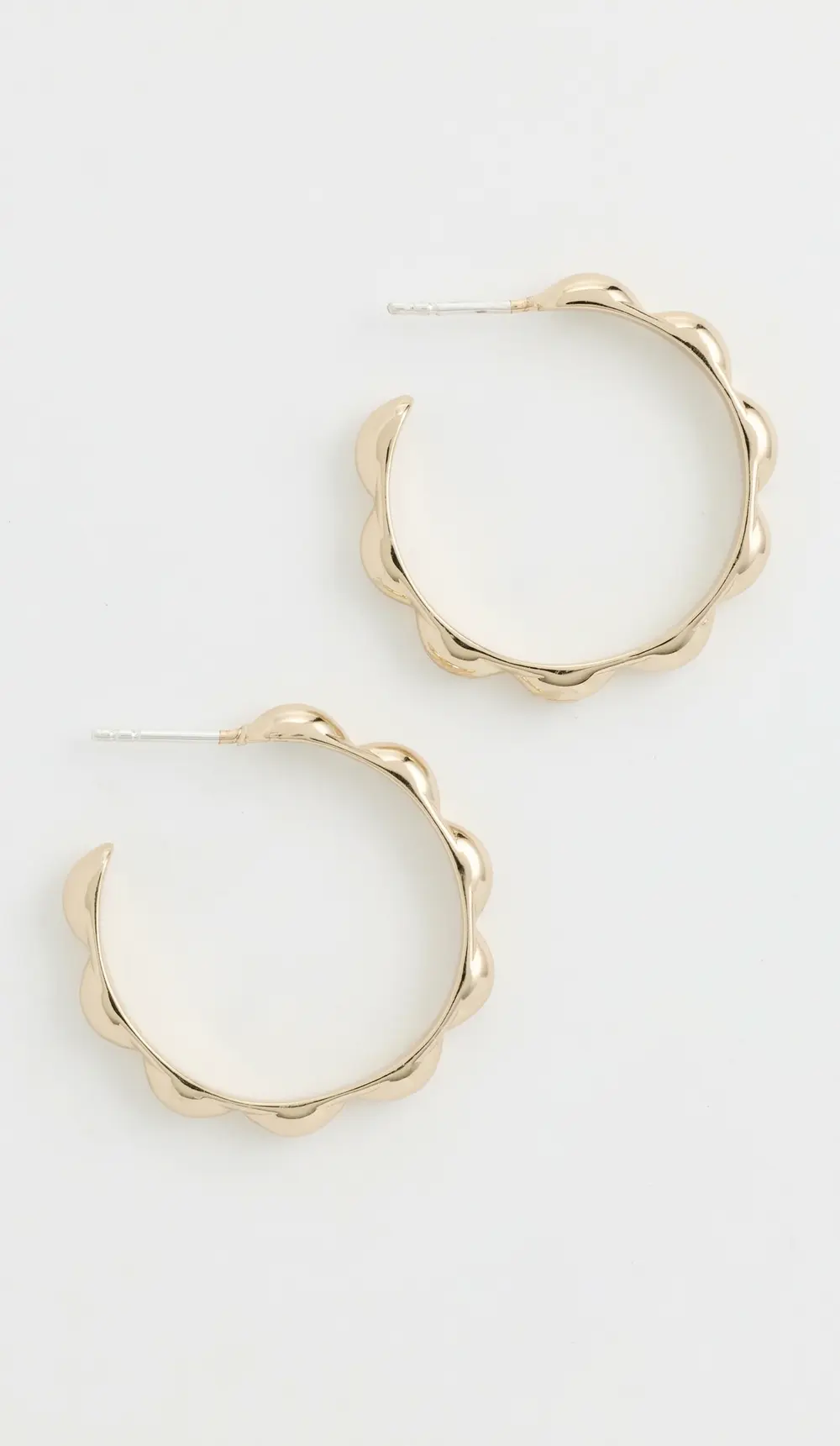 Sophie Blake Selena Scalloped Hoops