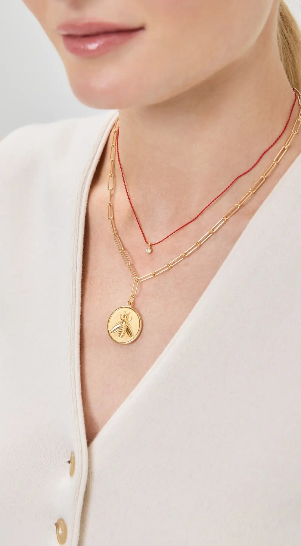 HART Resilience Bee Coin Necklace