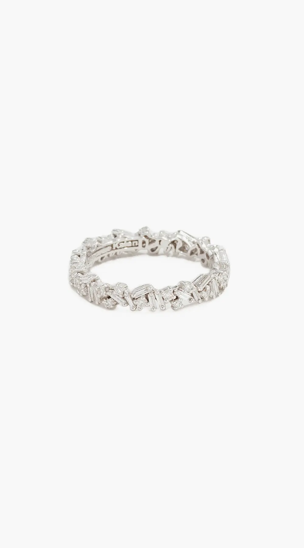 Suzanne Kalan 18k Fireworks Gold Eternity Band Ring