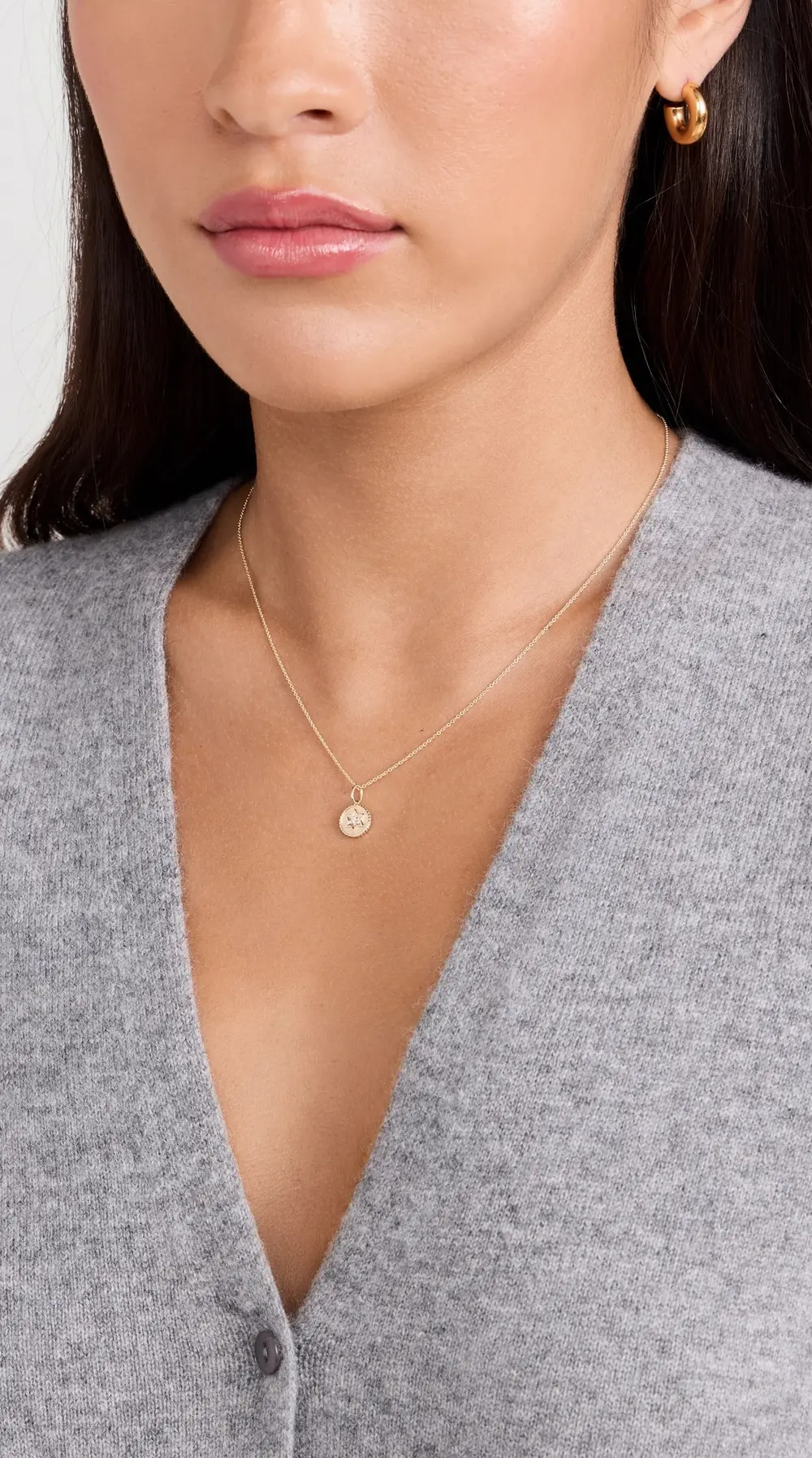 Sydney Evan 14k Baby Star of David Charm Necklace