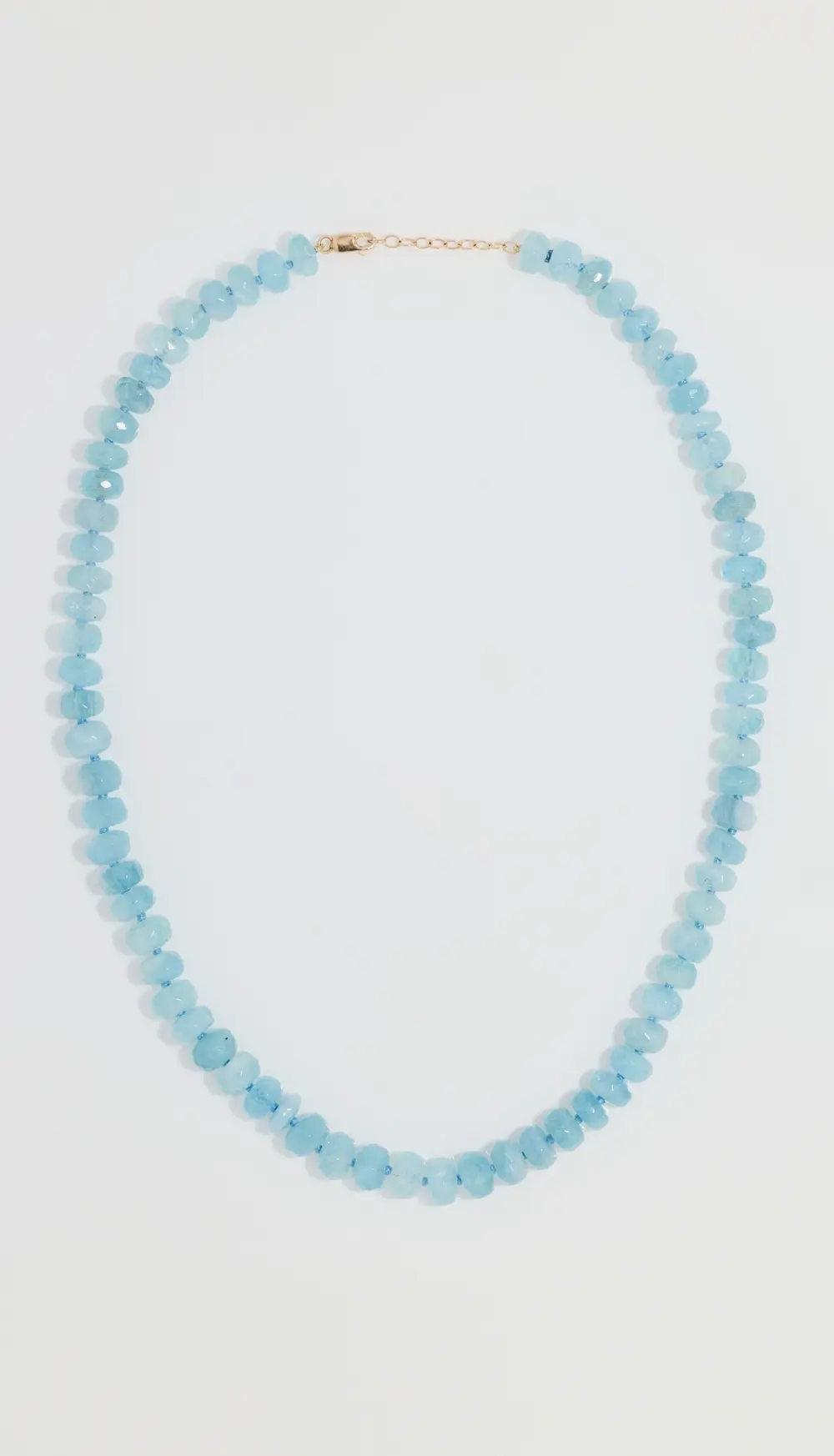 JIA JIA 14k Aquamarine Crystal Necklace
