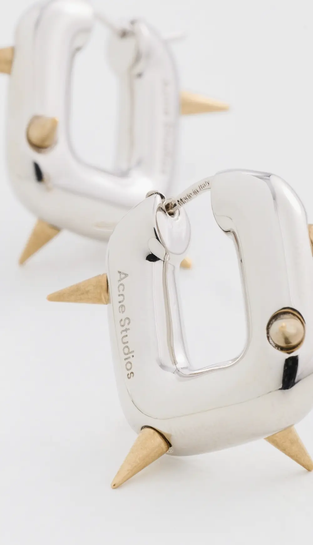 Acne Studios Chunky Loop Earrings