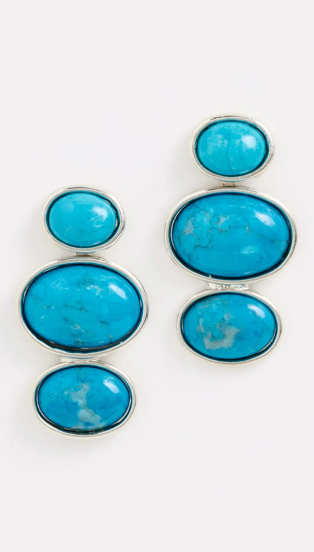 LELET NY Vega Stone Linear Earrings