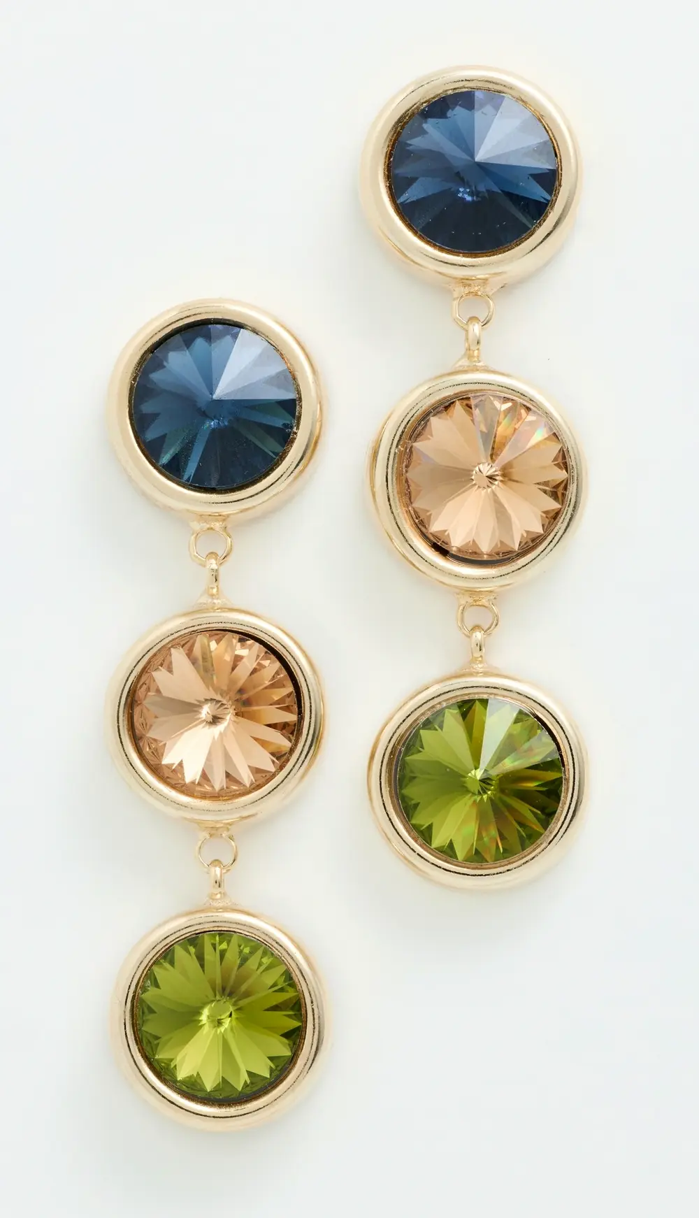 LELET NY Clare Crystal Linear Earrings