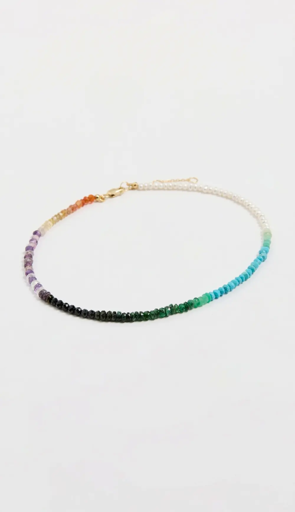 SHASHI Natasha Gemstone Anklet