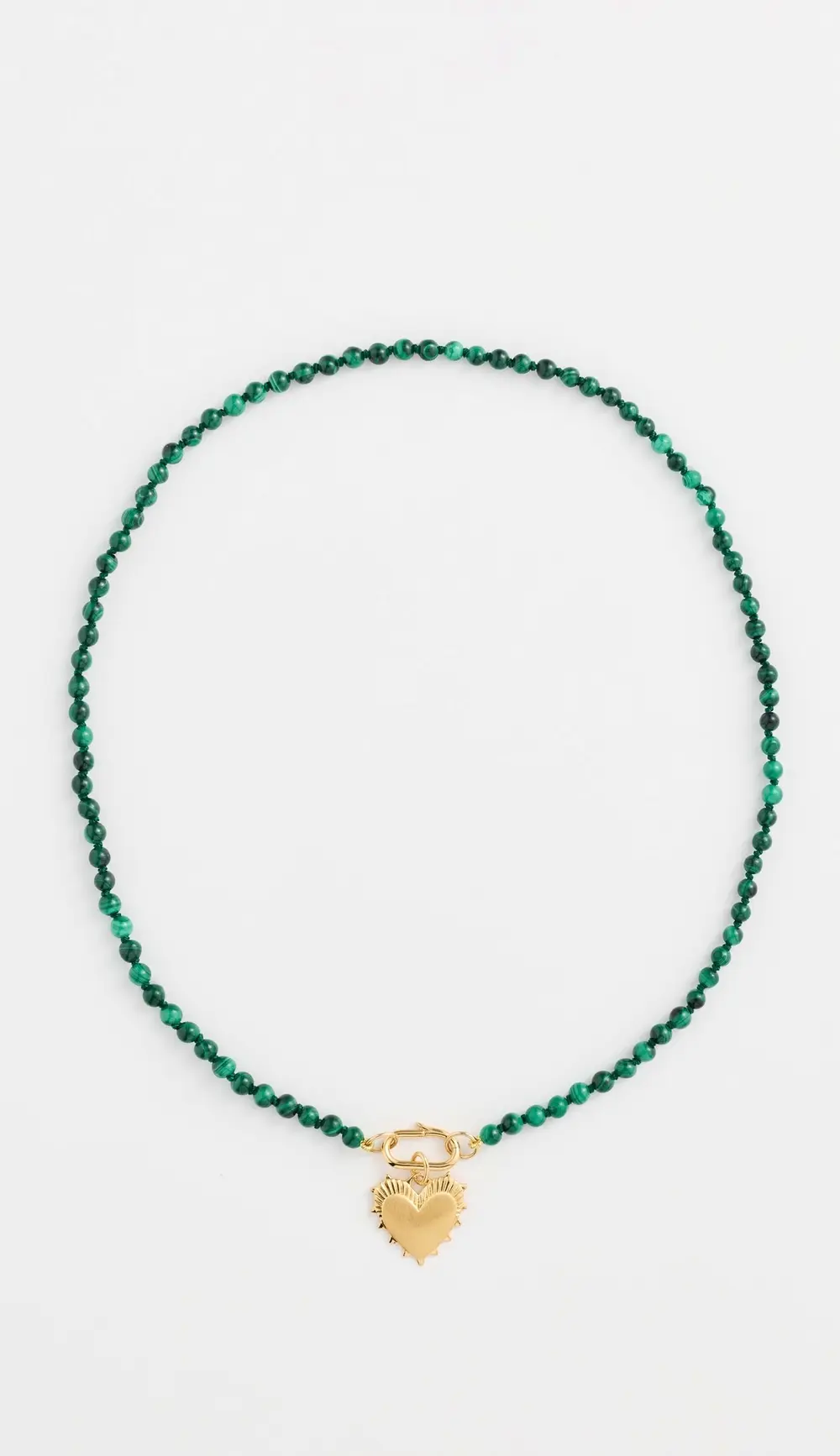 HART Gemstone Strand Heart Necklace