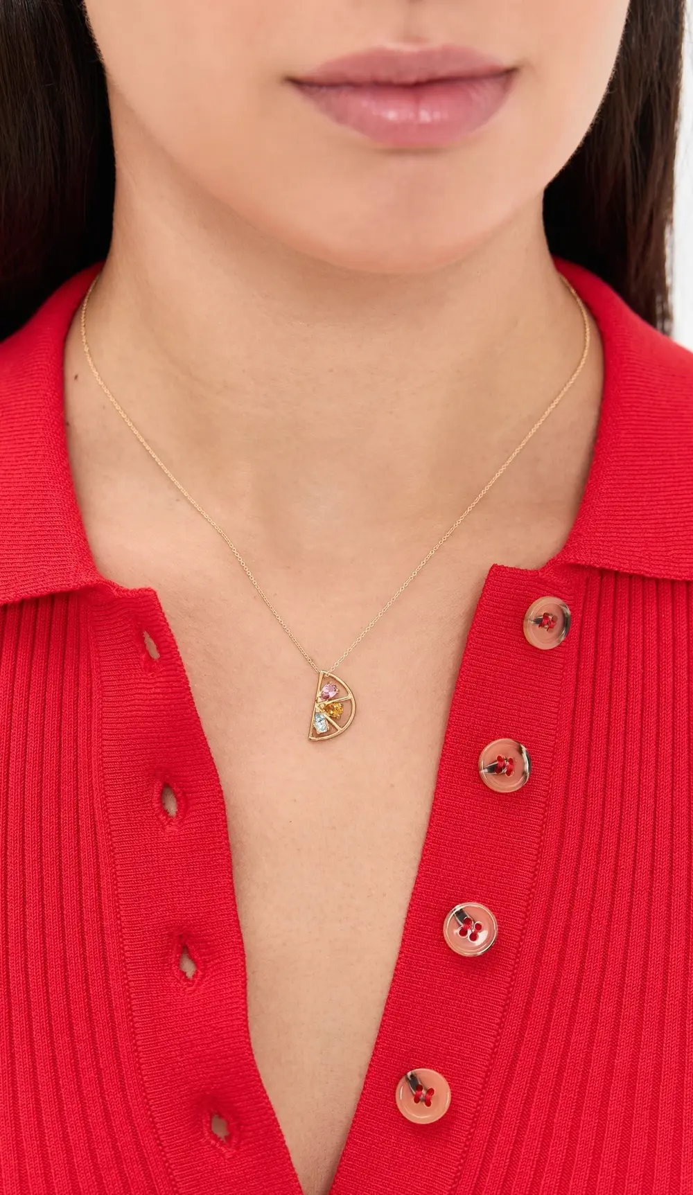 ALIITA Media Naranja Trio Necklace