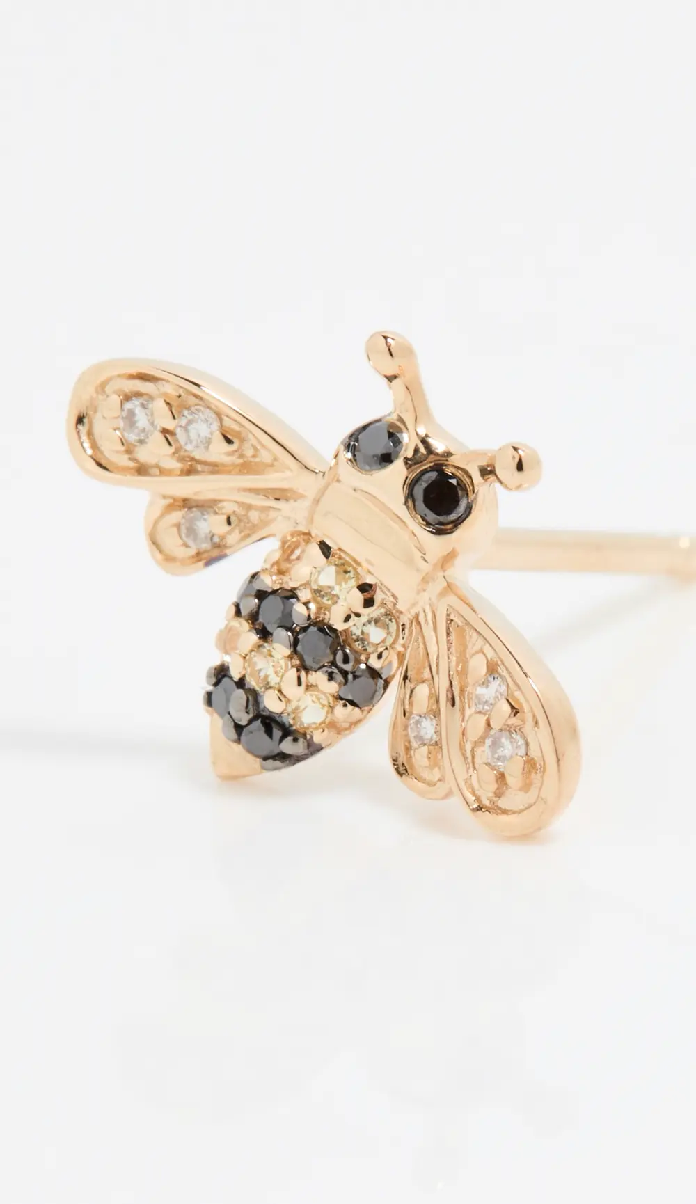 Sydney Evan 14k Gold Bee Studs
