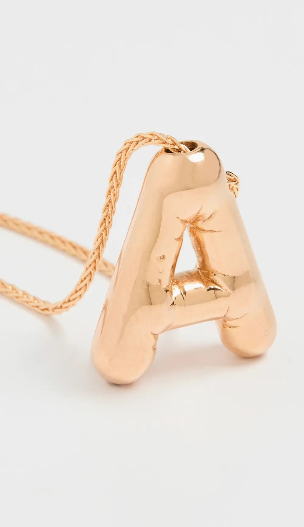 Maison Irem Balloon Initial Letter Necklace