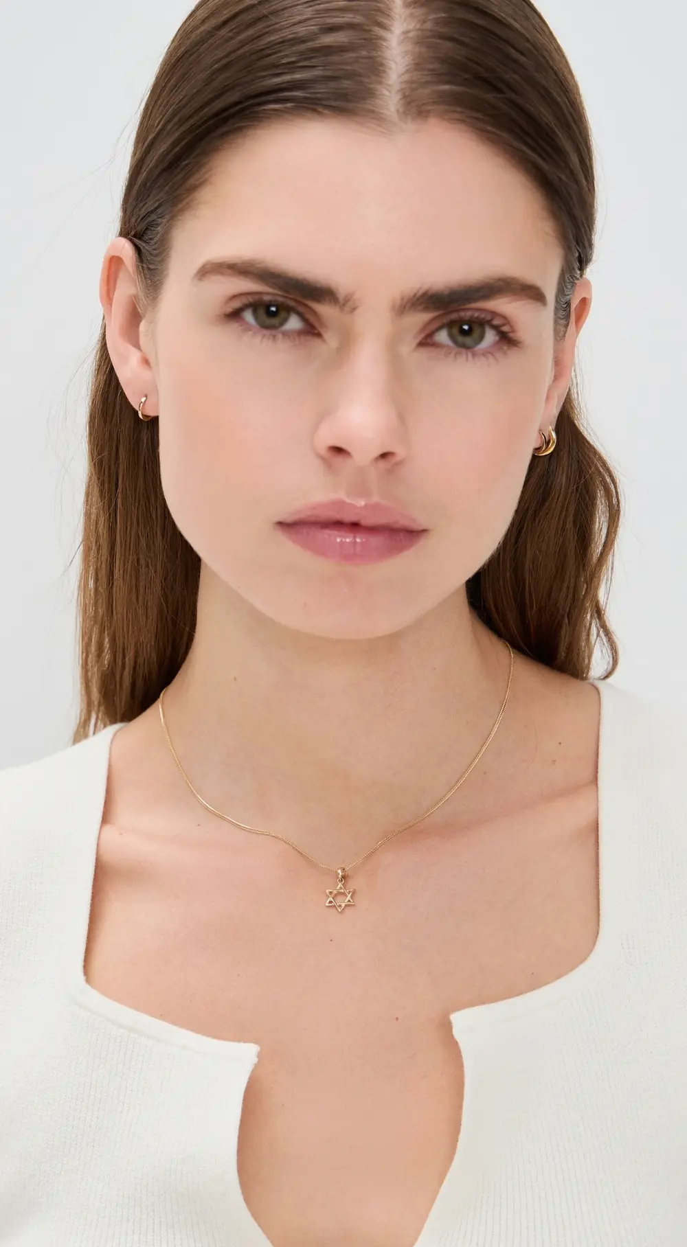 Ariel Gordon Jewelry 14k Star of David Talisman Charm Necklace