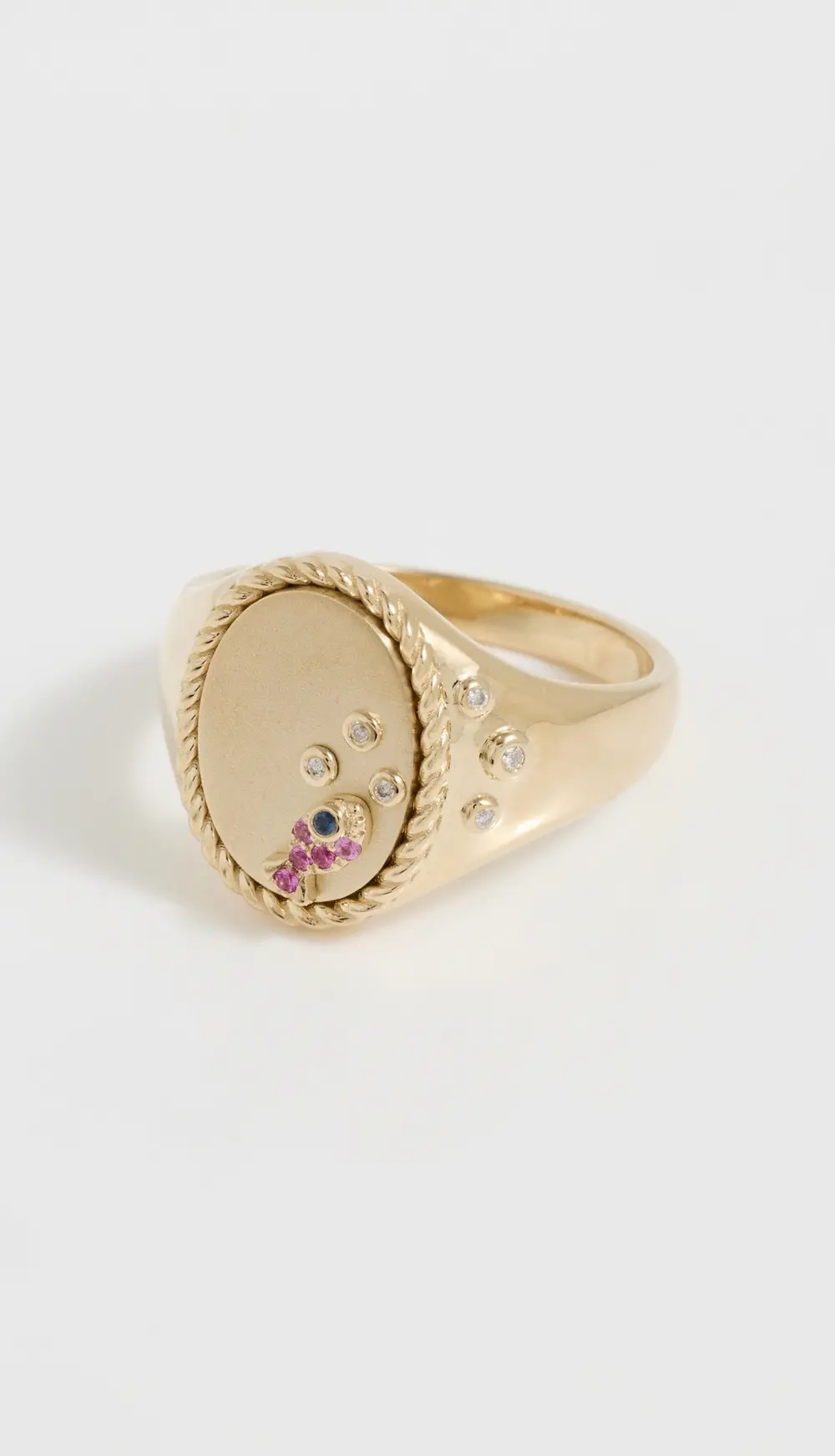 Yvonne Leon Chevaliere Oval Ring