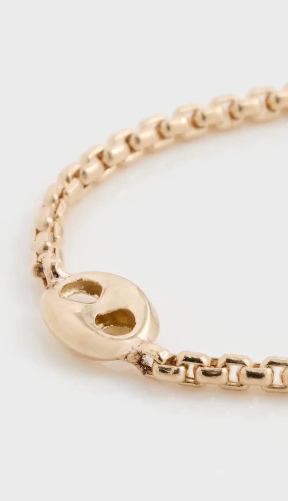 Zoe Chicco 14k Gold Mariner Box Chain Necklace