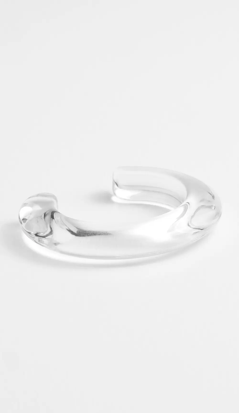Lizzie Fortunato Ridge Cuff In Clear